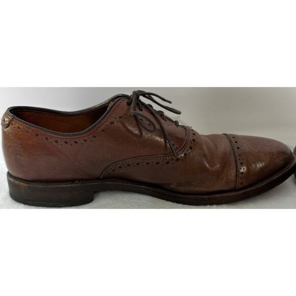 Allen Edmonds Park Avenue Men Size 8 D Chili Brown Dainite Sole Port Washington main image 6